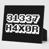 31337 H4X0R FOTOPLAAT (Zijkant)