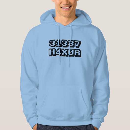 31337 H4X0R HOODIE (Voorkant)