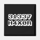 31337 H4X0R MAGNEET (Voorkant)