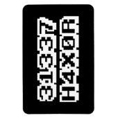 31337 H4X0R MAGNEET (Verticaal)