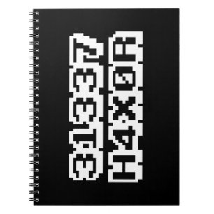 31337 H4X0R NOTITIEBOEK