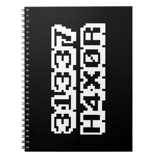 31337 H4X0R NOTITIEBOEK (Voorkant)