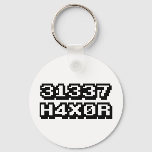31337 H4X0R SLEUTELHANGER (Voorkant)