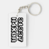 31337 H4X0R SLEUTELHANGER (achterkant)