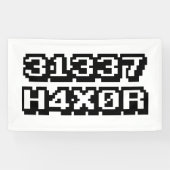 31337 H4X0R SPANDOEK (Horizontaal)