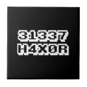 31337 H4X0R TEGELTJE (Voorkant)