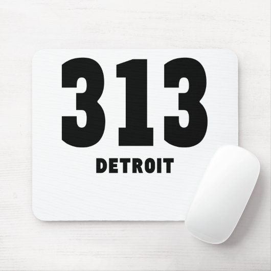 313 Detroit Muismat (Met muis)