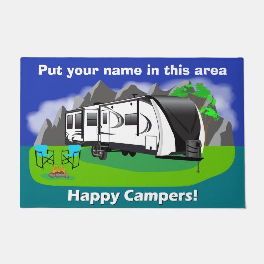 315 RLT-reflectie over groot ontwerp Deurmat (Voorkant)