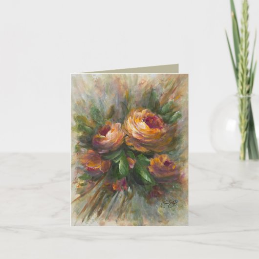 315 Roses 4 x 5.6 Bedankkaart (Voorkant)