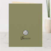 315 Roses 8.5 x 11" Kaart (Achterkant)