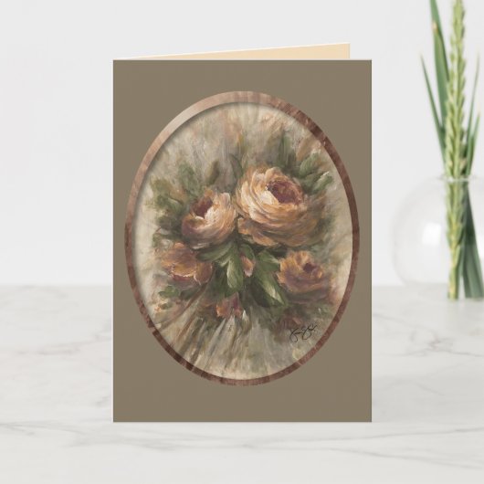 315 Roses Op2 5 x 7 Kaart (Voorkant)