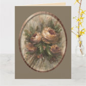 315 Roses Op2 8.5 x 11" Kaart (Gele Bloem)