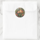 315 Roses Ronde Sticker (Tas)