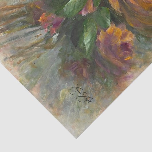 315 Roses  Tissuepapier (Detail)