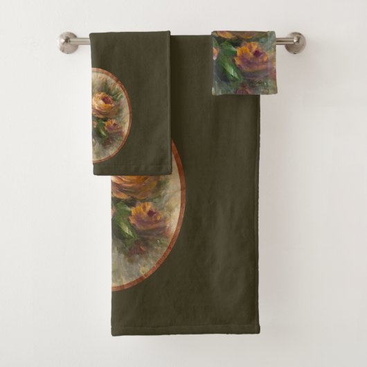 315 Rozen Bad Handdoek (Insitu)