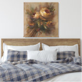 315 Rozen Canvas Afdruk (Insitu (Slaapkamer))