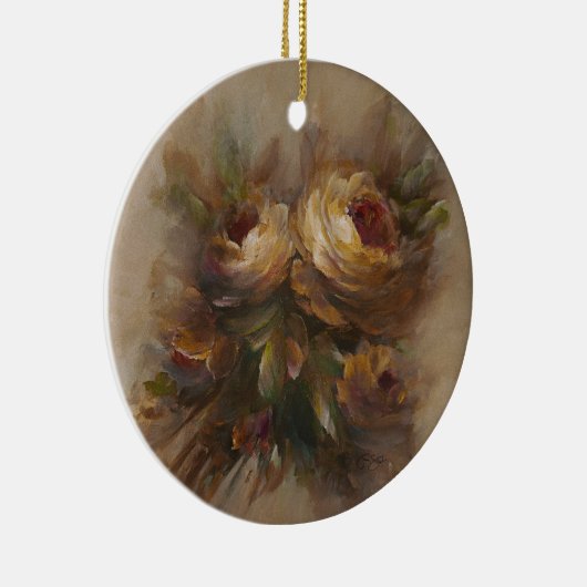 315 Rozen  Keramisch Ornament (Rechts)