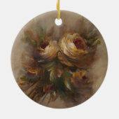 315 Rozen  Keramisch Ornament (Achterkant)