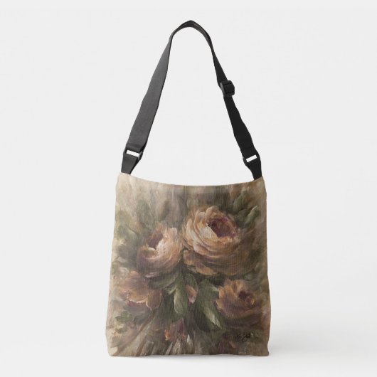 315 Rozen Op2 Crossbody Tas (Voorkant)