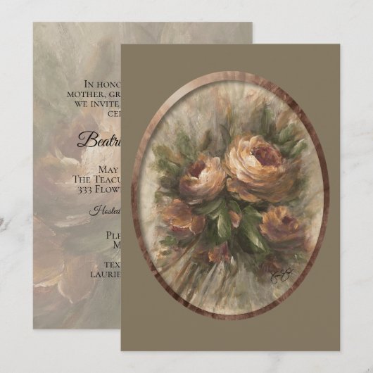 315 Rozen Op2 Kaart (Voorkant / Achterkant)