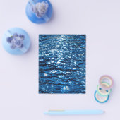 316143 BLAUWE OCEAAN RIPPLES NATUUR BEAUTY ACHTERG FLYER (Enkel)