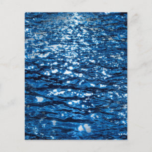 316143 BLAUWE OCEAAN RIPPLES NATUUR BEAUTY ACHTERG FLYER