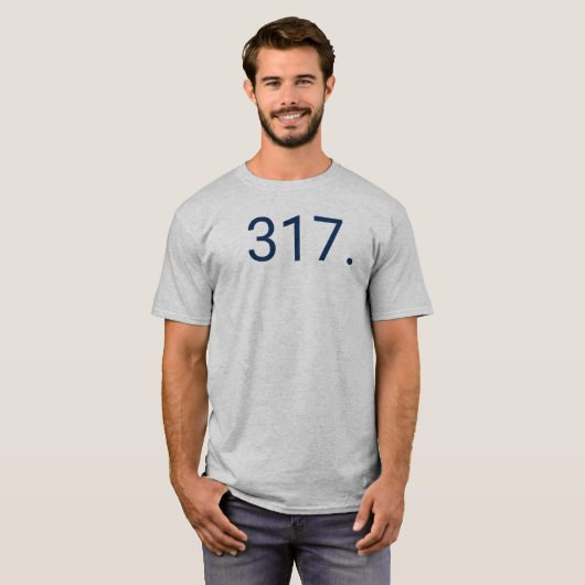 317. Indianapolis T-Shirt (Voorkant volledig)