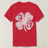  317 St Patricks Day Shamrock T-shirt (Design voorkant)