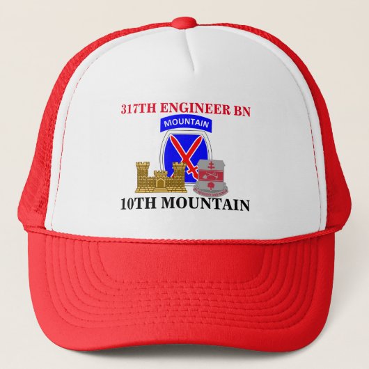 317E ENGINEER BATTALION 10E MOUNTAIN PET (Voorkant)