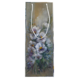 318 White Flowers Wijn Cadeautas