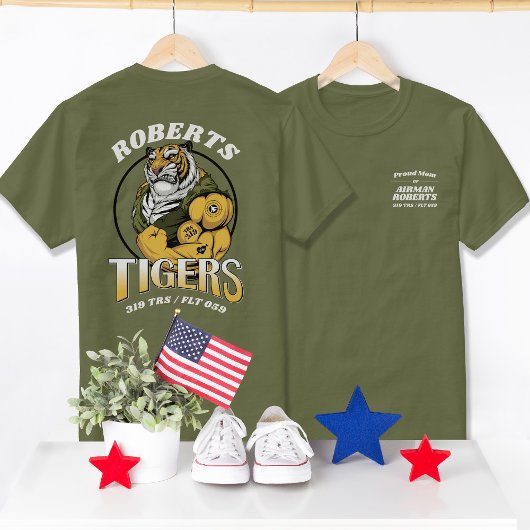 319 Tigers Luchtmacht Basistraining Afstuderen T-shirt
