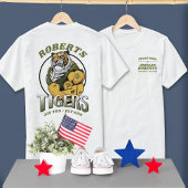 319 Tigers Luchtmacht BMT Afstuderen LICHTE Kleur T-shirt