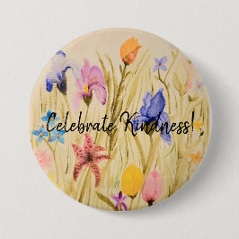 31/2"Vier Vriendelijkheid knoop Ronde Button 7,6 Cm