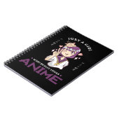 31.Alleen een meisje dat echt van Anime houdt Notitieboek (Linkerzijde)