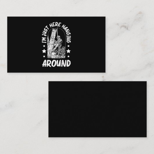 31.Arborist for a Tree trimmer Visitekaartje (Voorkant / Achterkant)