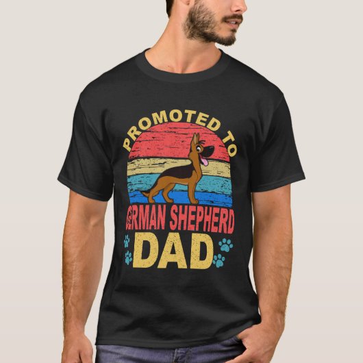 31 Bevorderd tot Duitse Herders Vader Duitse Herde T-shirt (Voorkant)