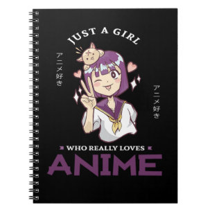 31.Een meisje dat echt van Anime houdt Notitieboek
