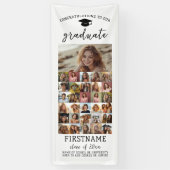 31 Foto - Afstuderen Modern Minimaal Wit Spandoek (Verticaal)