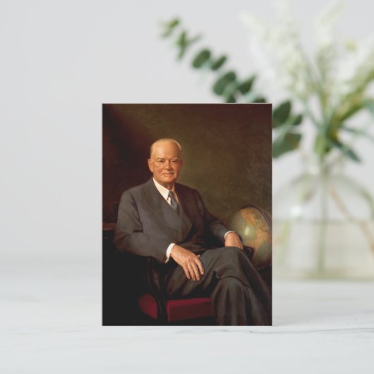 31 Herbert Clark Hoover Briefkaart (Staand voorkant)