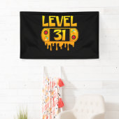 31 jaar oude videogames Gift Spandoek (Insitu)