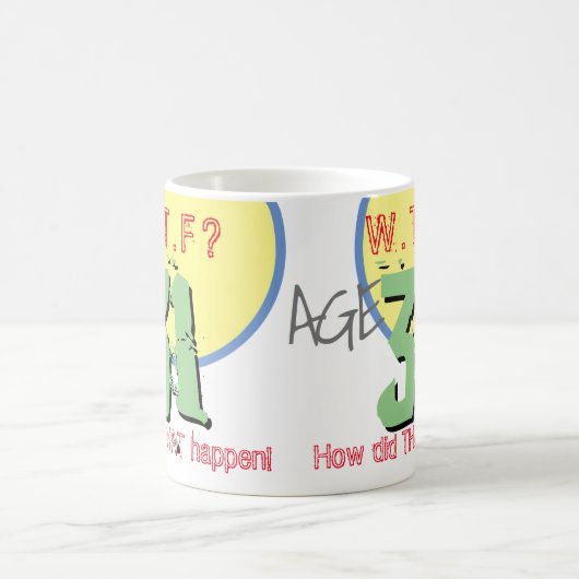 31 jaar. WTF? 31e geboorte-koffie-Mok Koffiemok (Center)