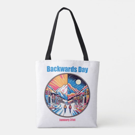 31 jan - achterwaartse dag tote bag (Achterkant)