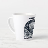 31 jan - De hel is ijskoud gedurende de dag Latte Mok (Linkerhoek)