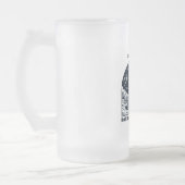 31 jan - De hel is ijskoud gedurende de dag Matglas Bierpul (Links)