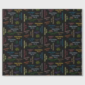 31 juli, cadeaupapier voor cadeautjes (Vlak)