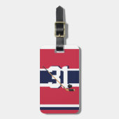 31 Montreal Bagagelabel (Voorkant verticaal)