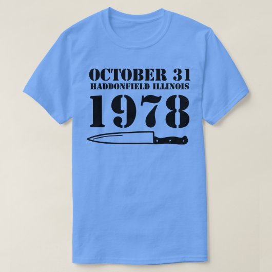 31 oktober 1978 1 t-shirt (Design voorkant)