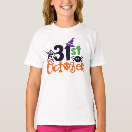 31 oktober Fun Halloween T-shirt