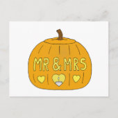 31 oktober Halloween bruiloft Jubileum Briefkaart (Voorkant)