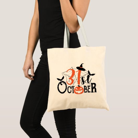 31 oktober Halloween Celebration Tote Bag (Voorkant (product))
